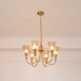 Load image into Gallery viewer, Columbia Brass Chandelier
