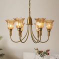 Load image into Gallery viewer, Columbia Brass Chandelier
