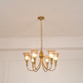 Load image into Gallery viewer, Columbia Brass Chandelier
