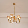 Load image into Gallery viewer, Columbia Brass Chandelier
