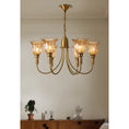 Load image into Gallery viewer, Columbia Brass Chandelier
