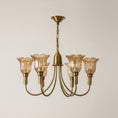 Load image into Gallery viewer, Columbia Brass Chandelier
