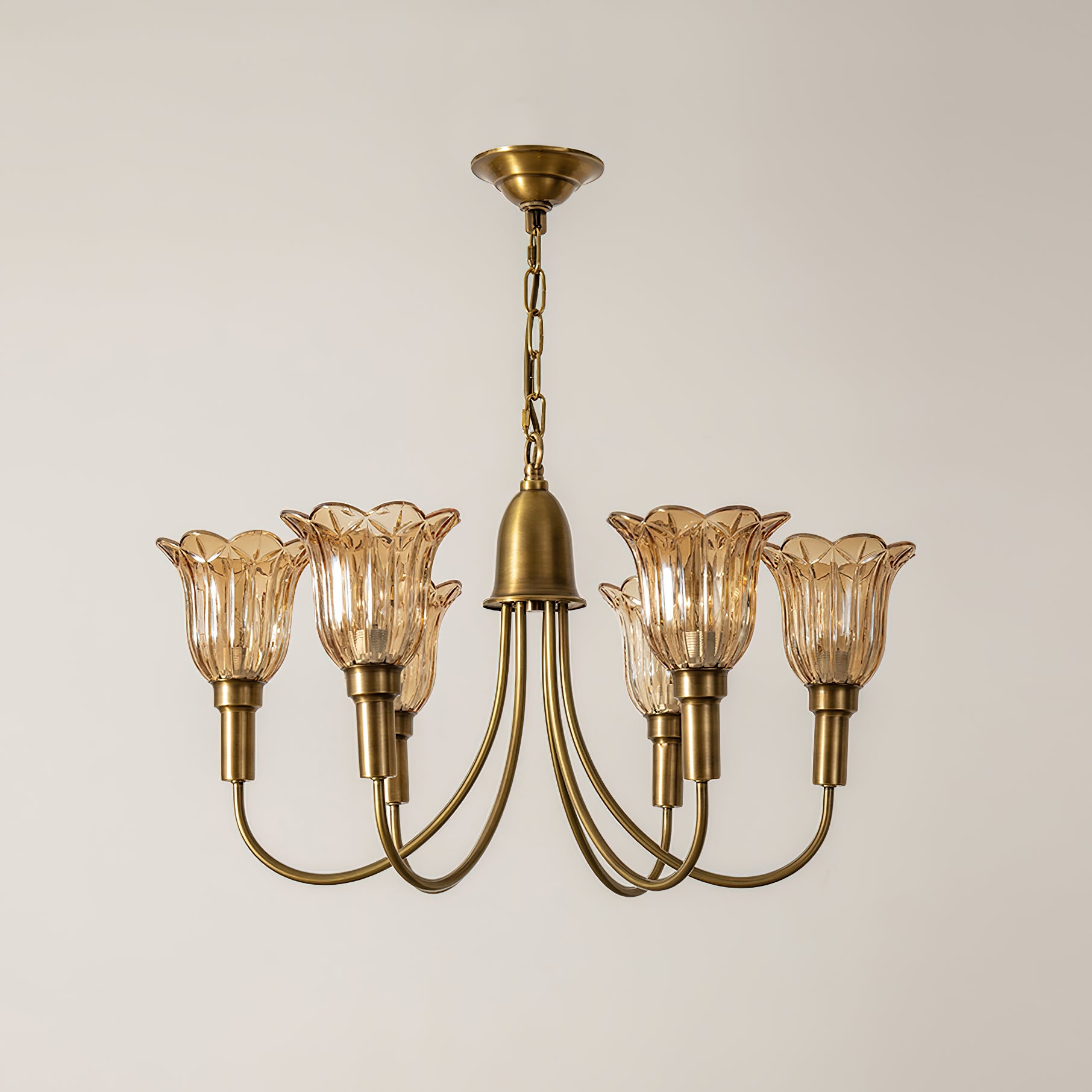 Columbia Brass Chandelier