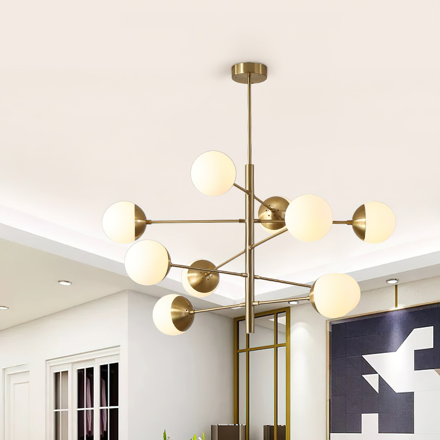 Compass Chandelier