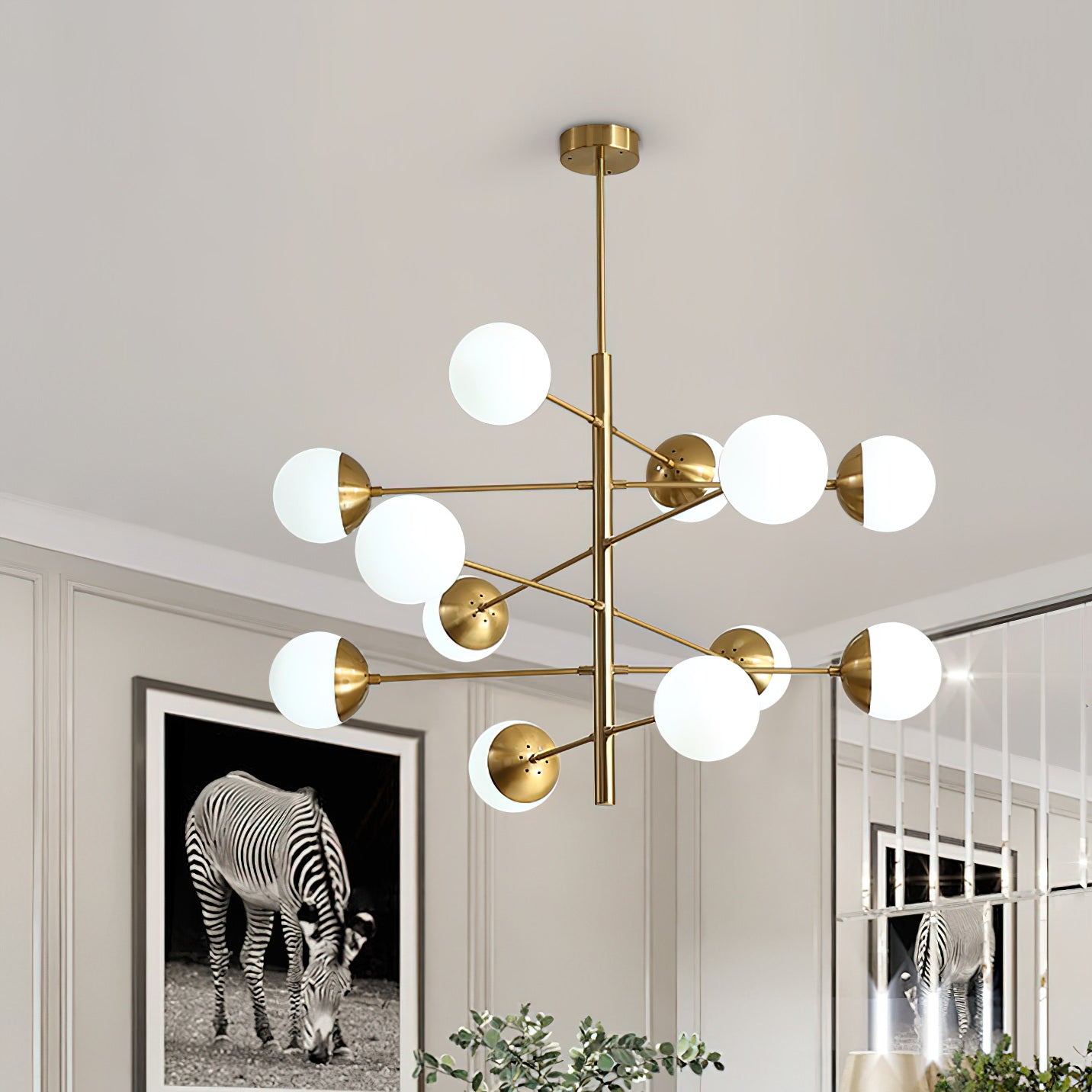 Compass Chandelier