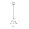 Load image into Gallery viewer, Conical Brass Pendant Lamp
