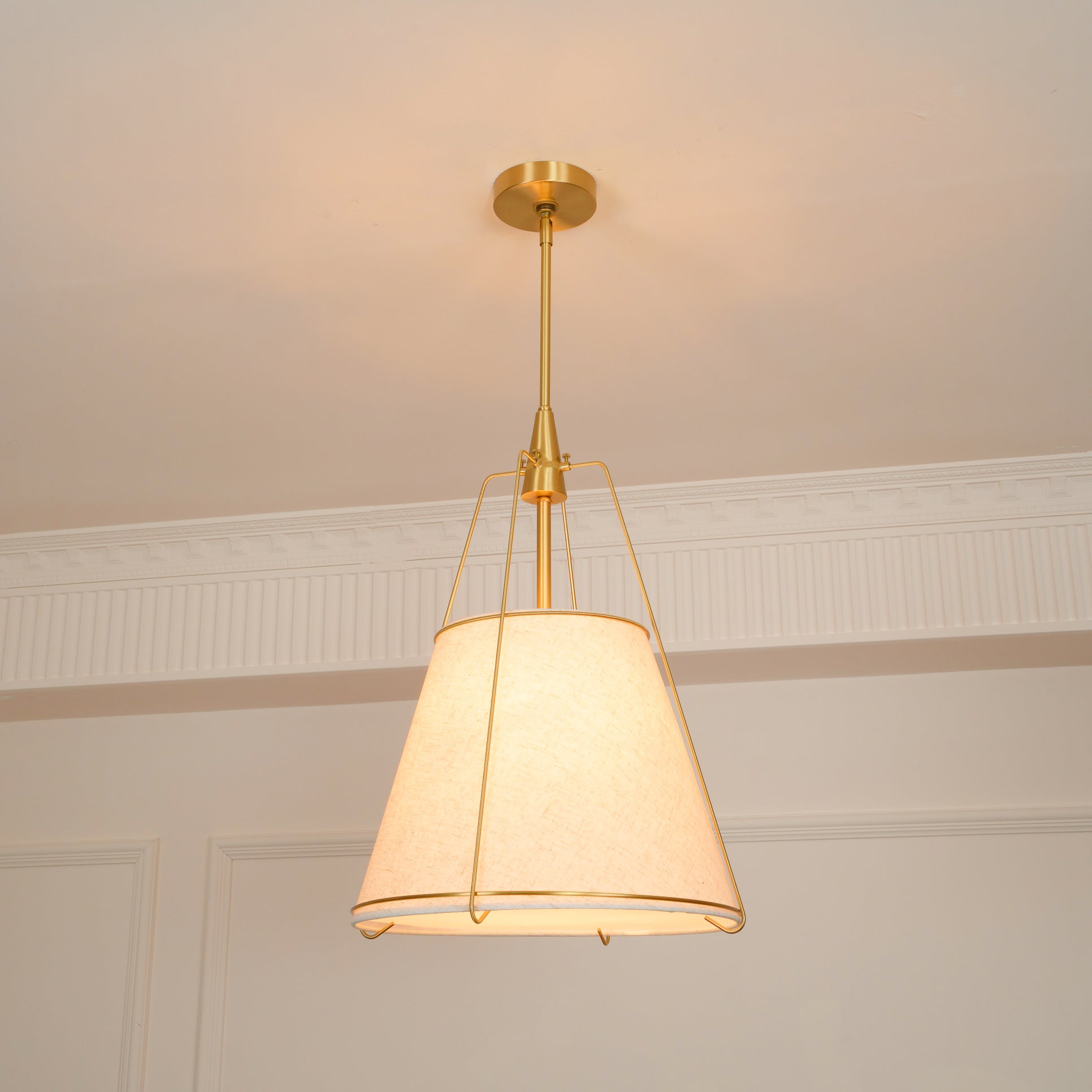 Conical Drum Pendant Light