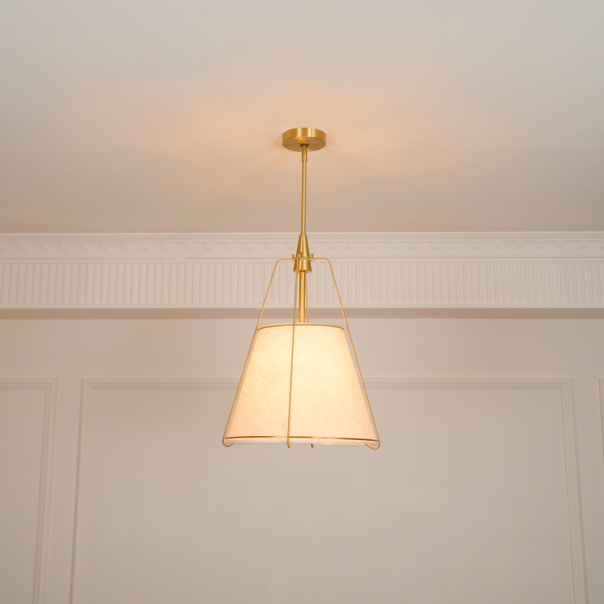 Conical Drum Pendant Light