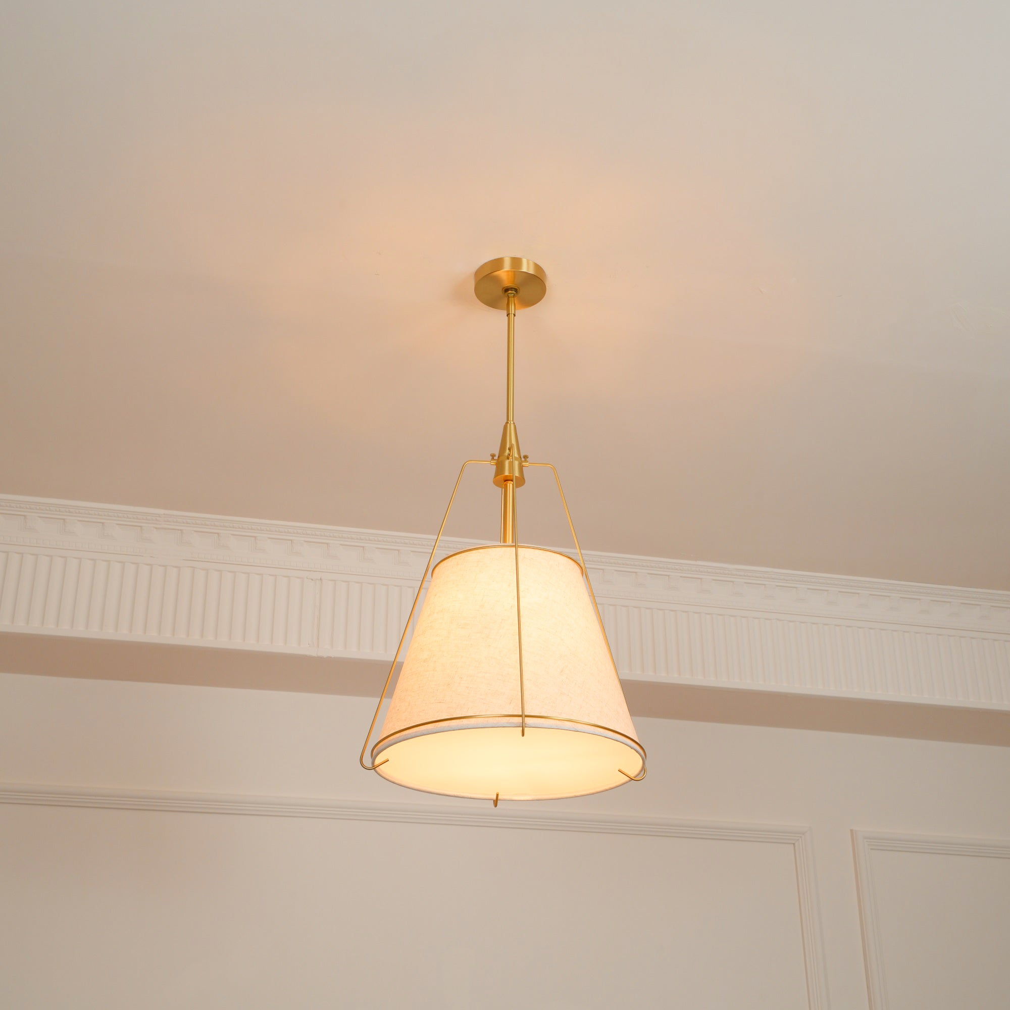 Conical Drum Pendant Light