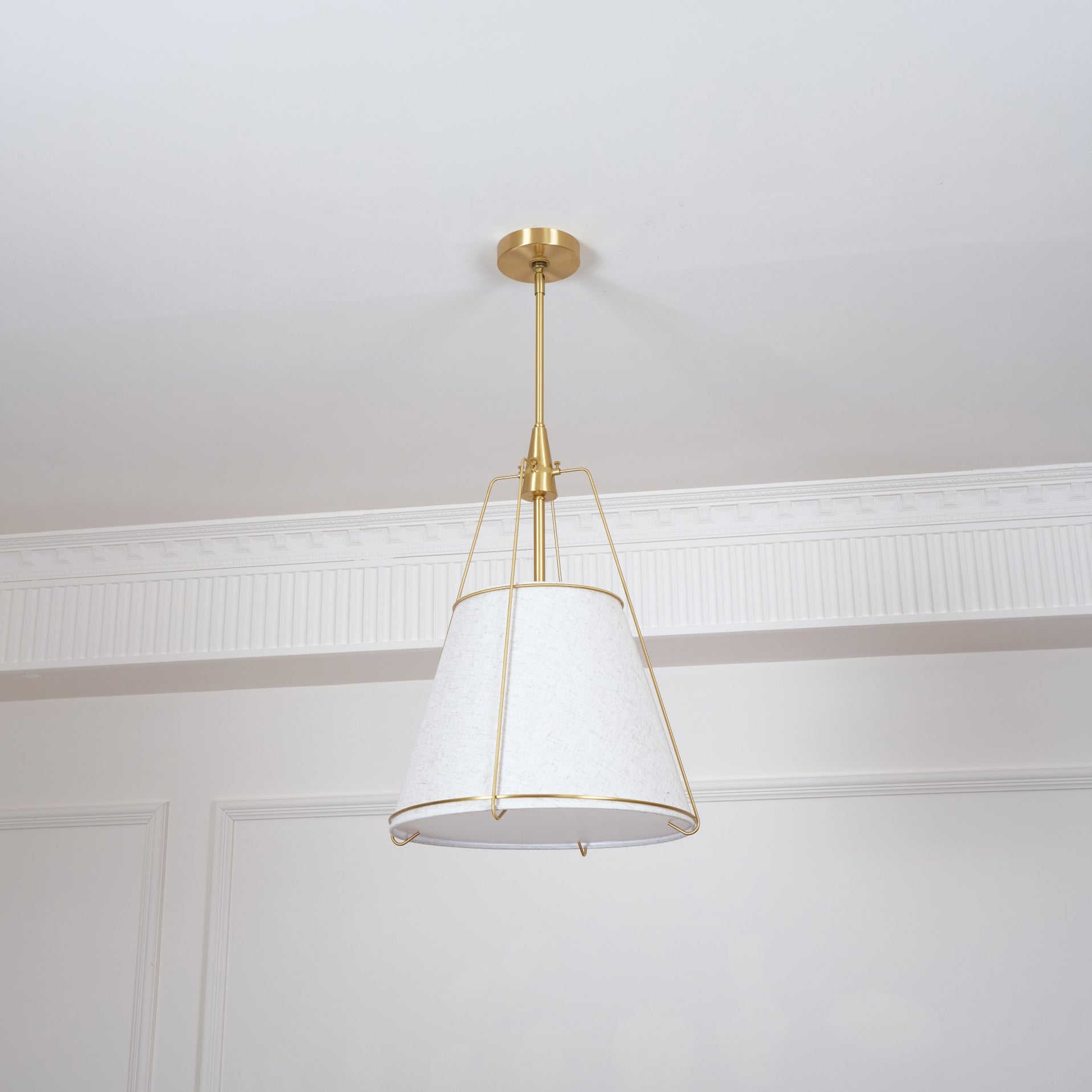 Conical Drum Pendant Light