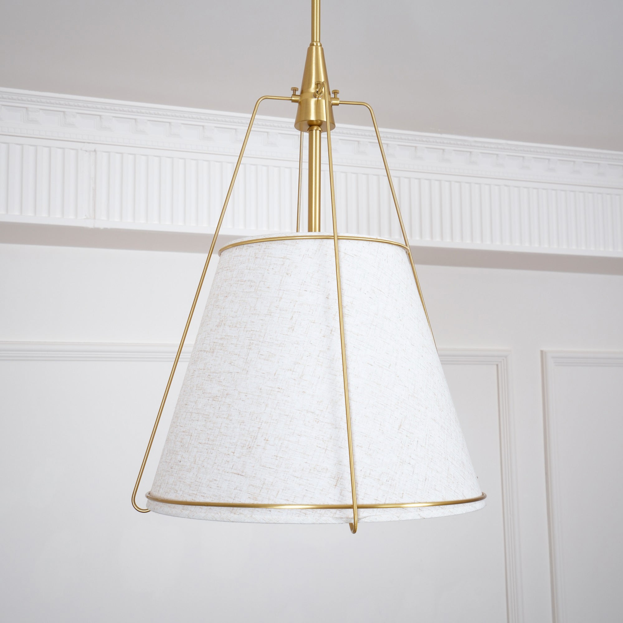 Conical Drum Pendant Light