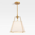 Load image into Gallery viewer, Conical Drum Pendant Light
