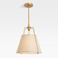 Load image into Gallery viewer, Conical Drum Pendant Light
