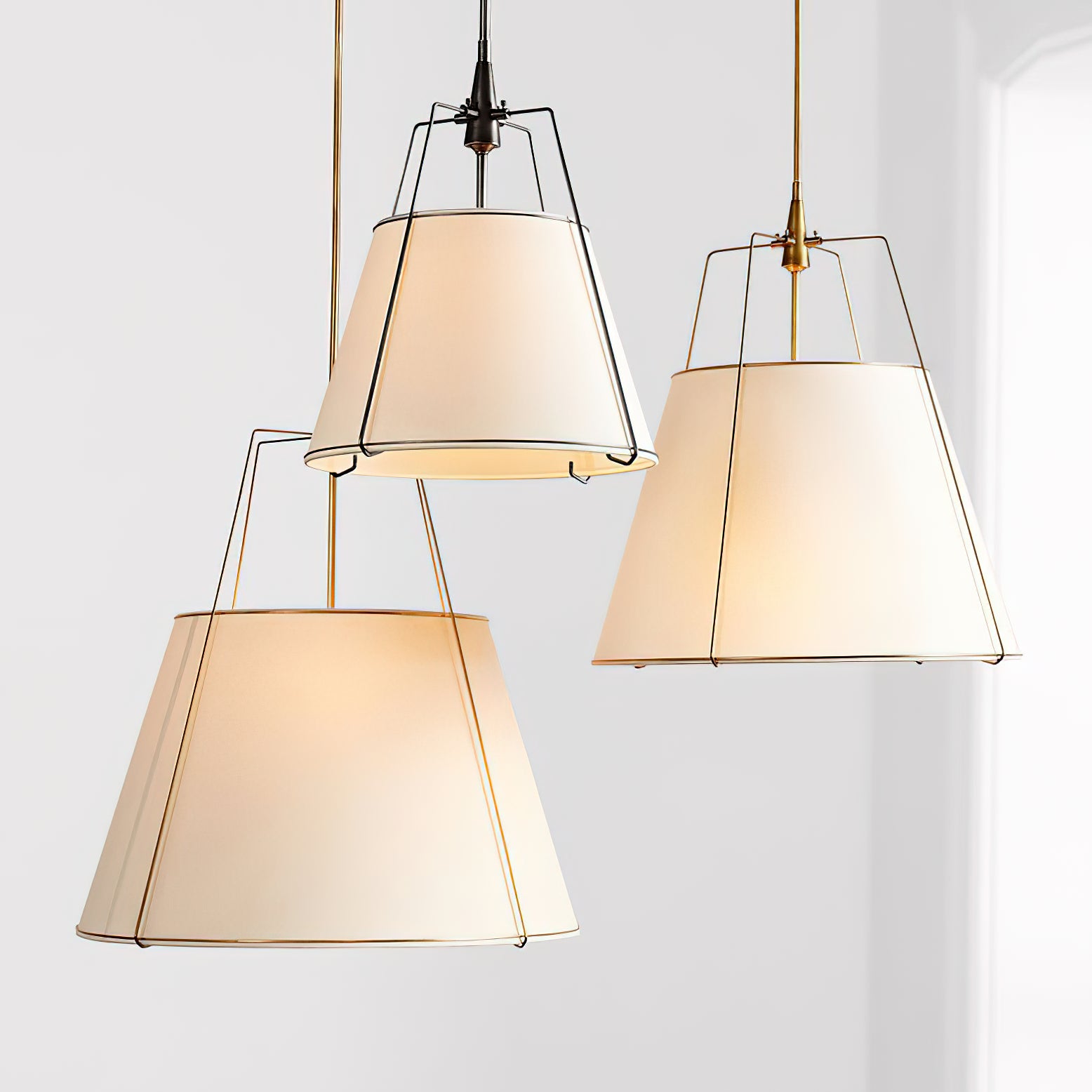 Conical Drum Pendant Light