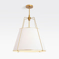 Load image into Gallery viewer, Conical Drum Pendant Light
