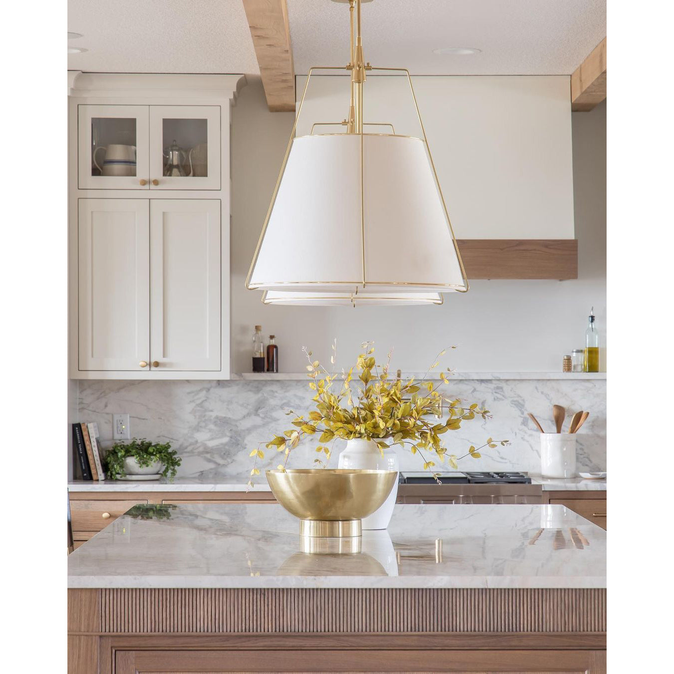 Conical Drum Pendant Light