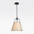 Load image into Gallery viewer, Conical Drum Pendant Light
