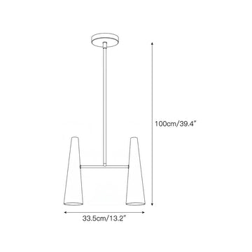 Cono Pendant Lamp – detail 3 — Dimension drawings 1