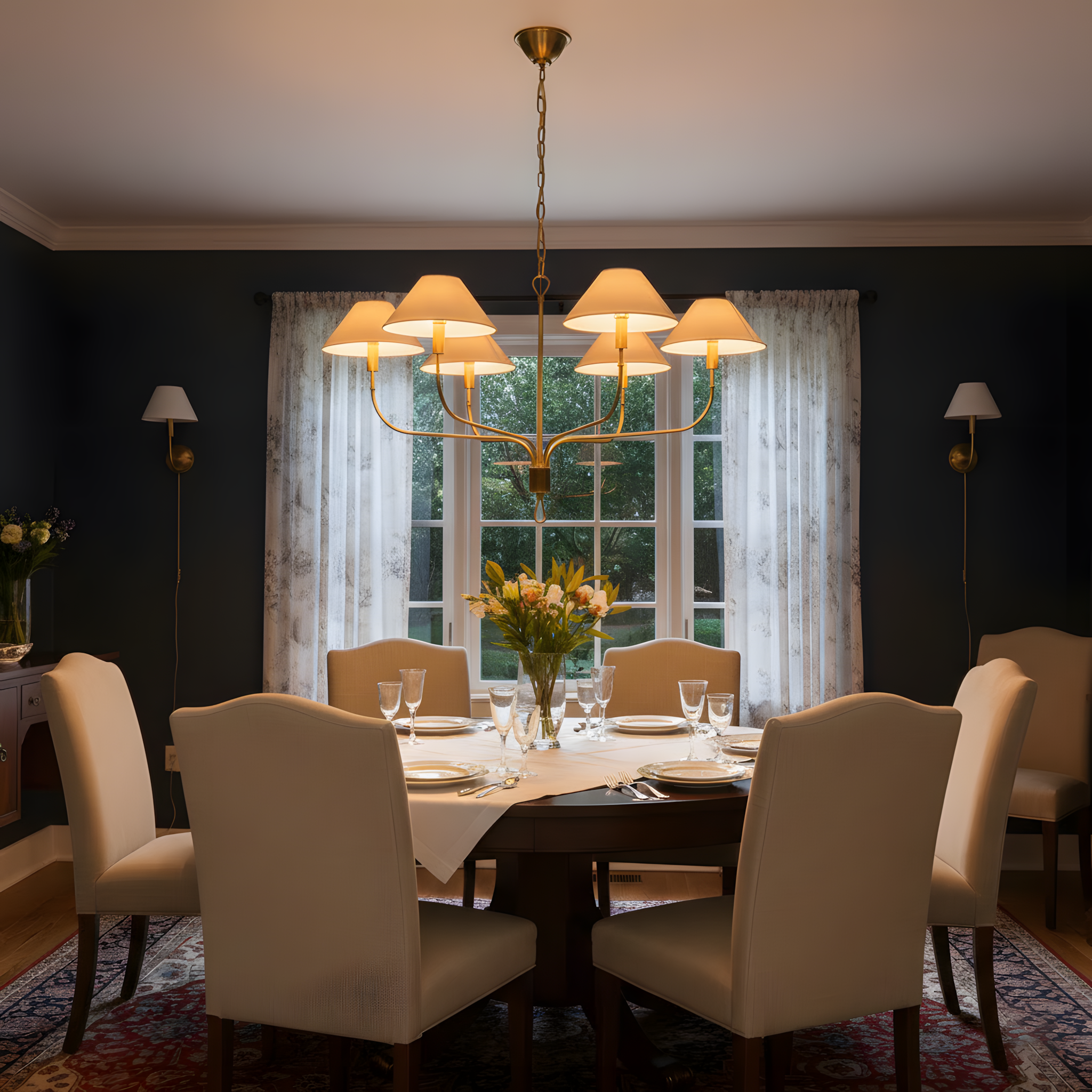 Griffin Staggered Tail Chandelier