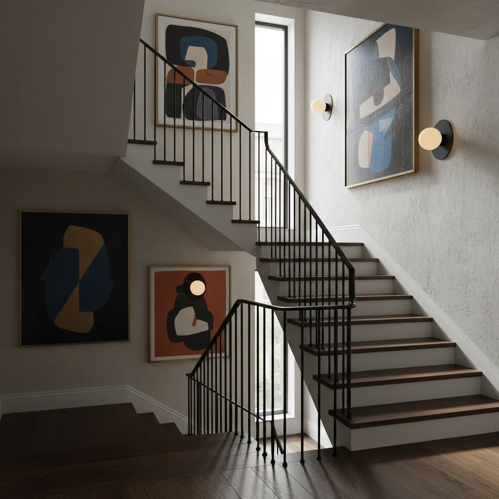 Corona Round Wall Lamp