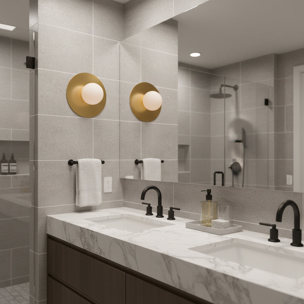 Corona Round Wall Lamp