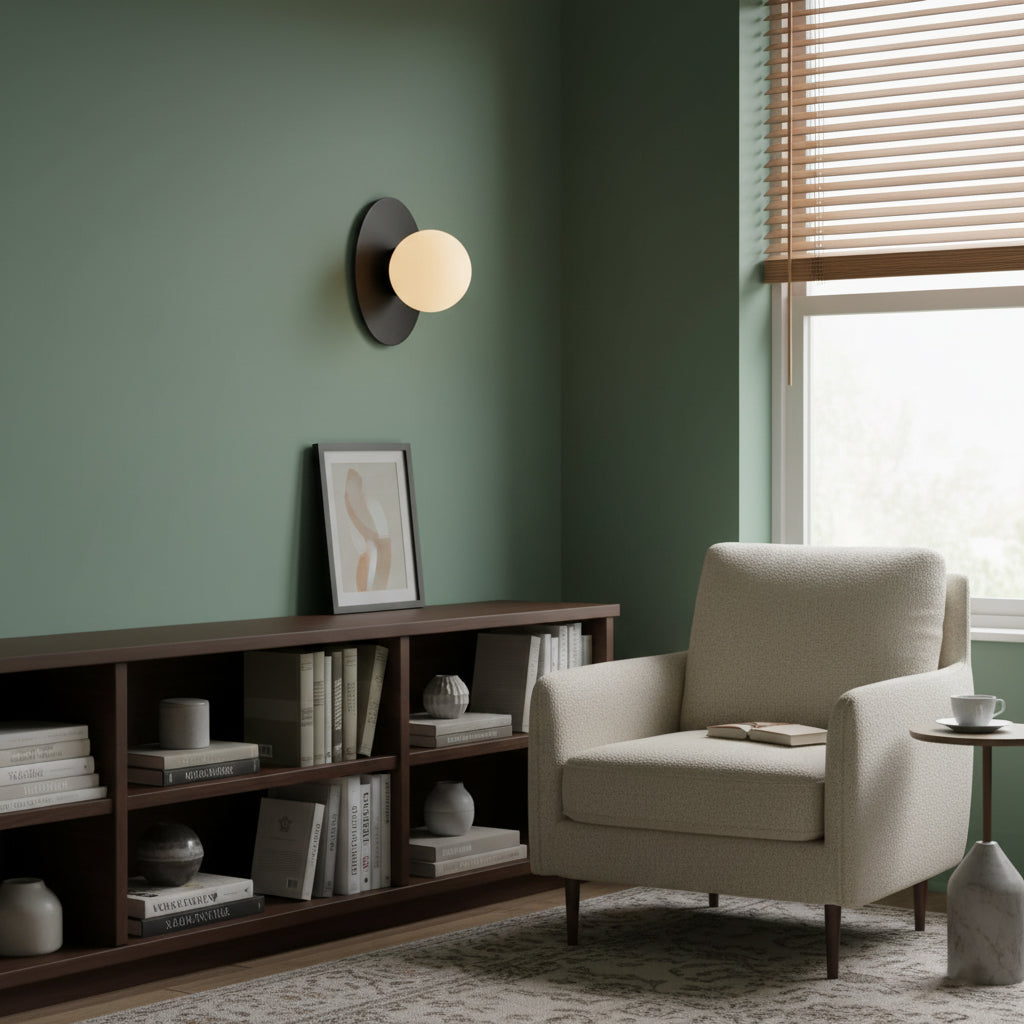 Corona Round Wall Lamp