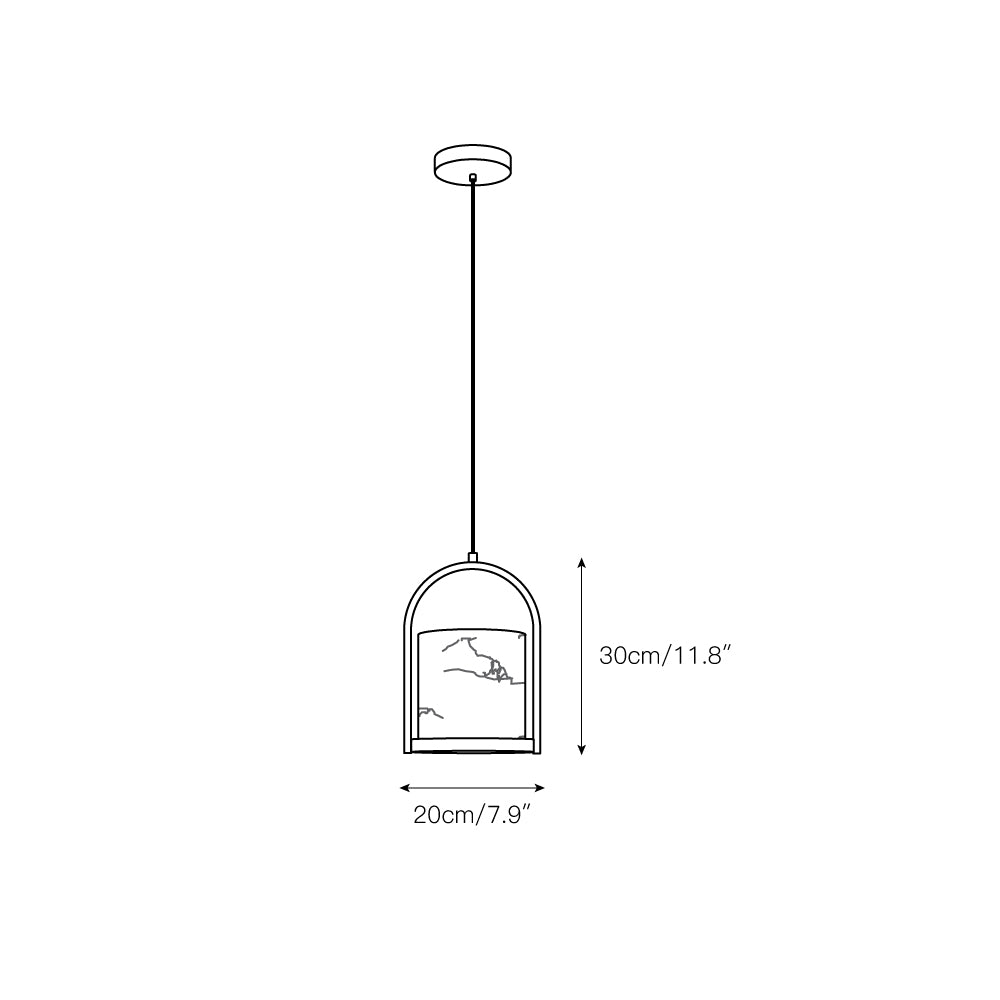 Lampe suspendue Cortland