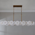 Bild in Galerie-Betrachter laden, Cosmos Linear Alabaster Chandelier
