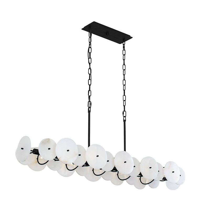Cosmos Linear Alabaster Chandelier
