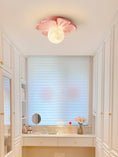 Load image into Gallery viewer, Cream Bloom Flower Ceiling Lamp
