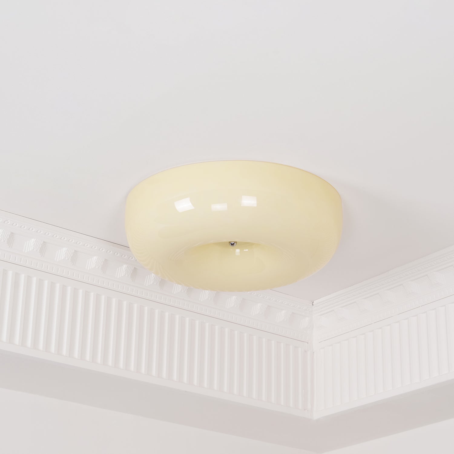 Glass Button Ceiling Lamp