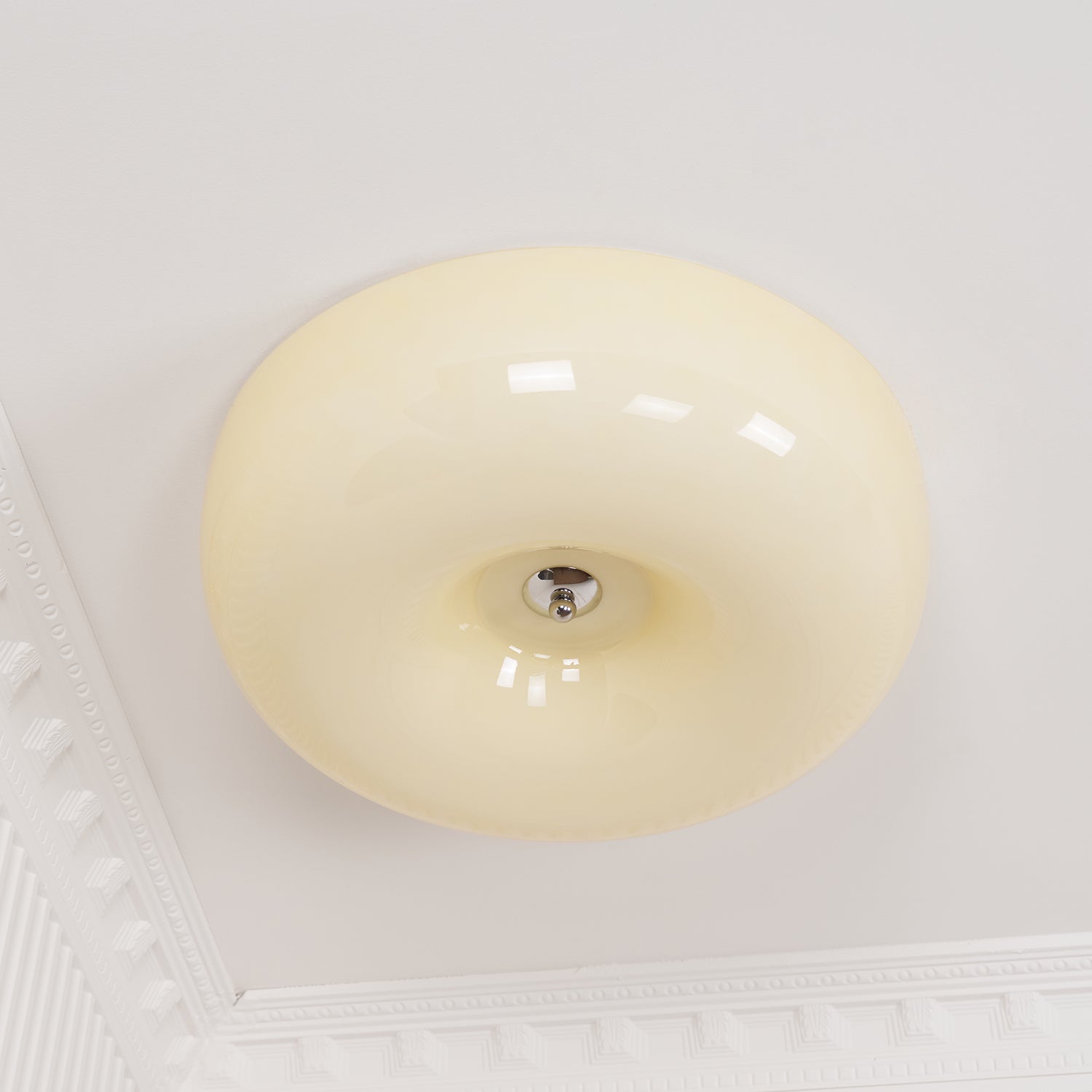 Glass Button Ceiling Lamp