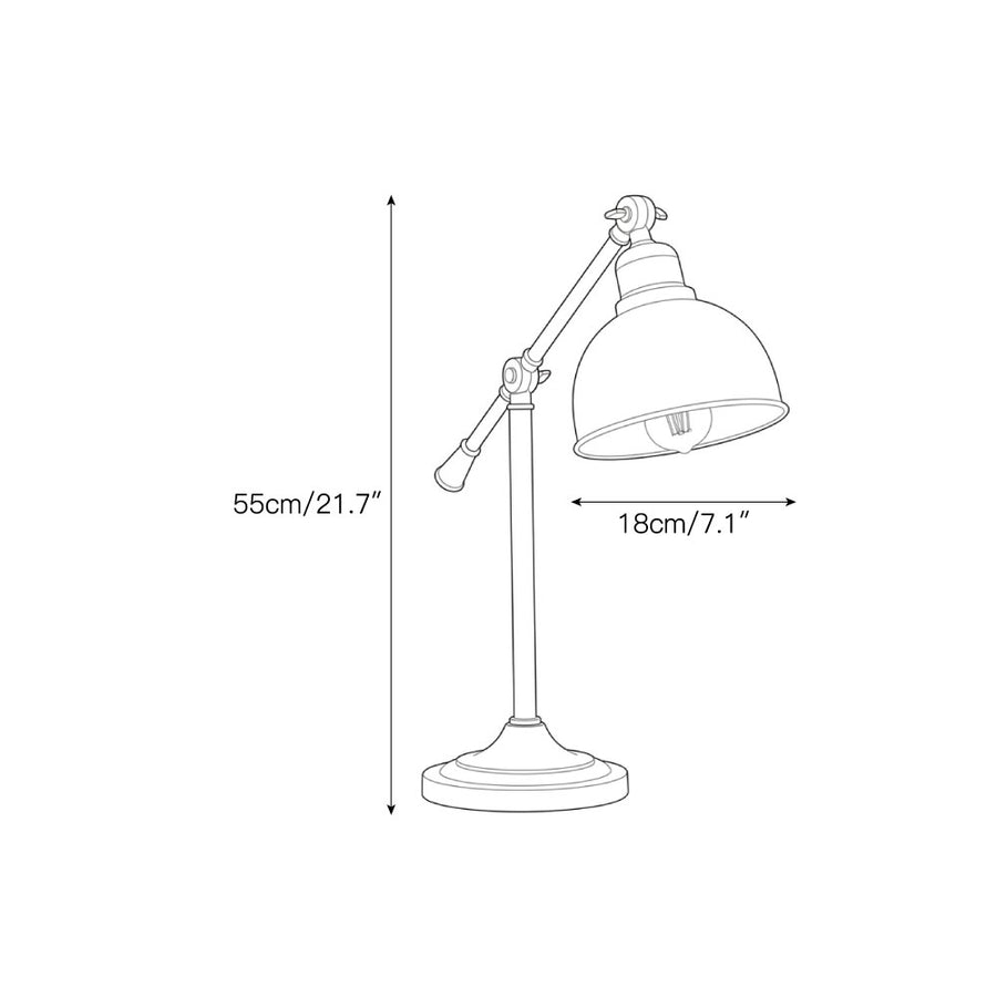 Cupola Table Lamp — Dimension drawings 1