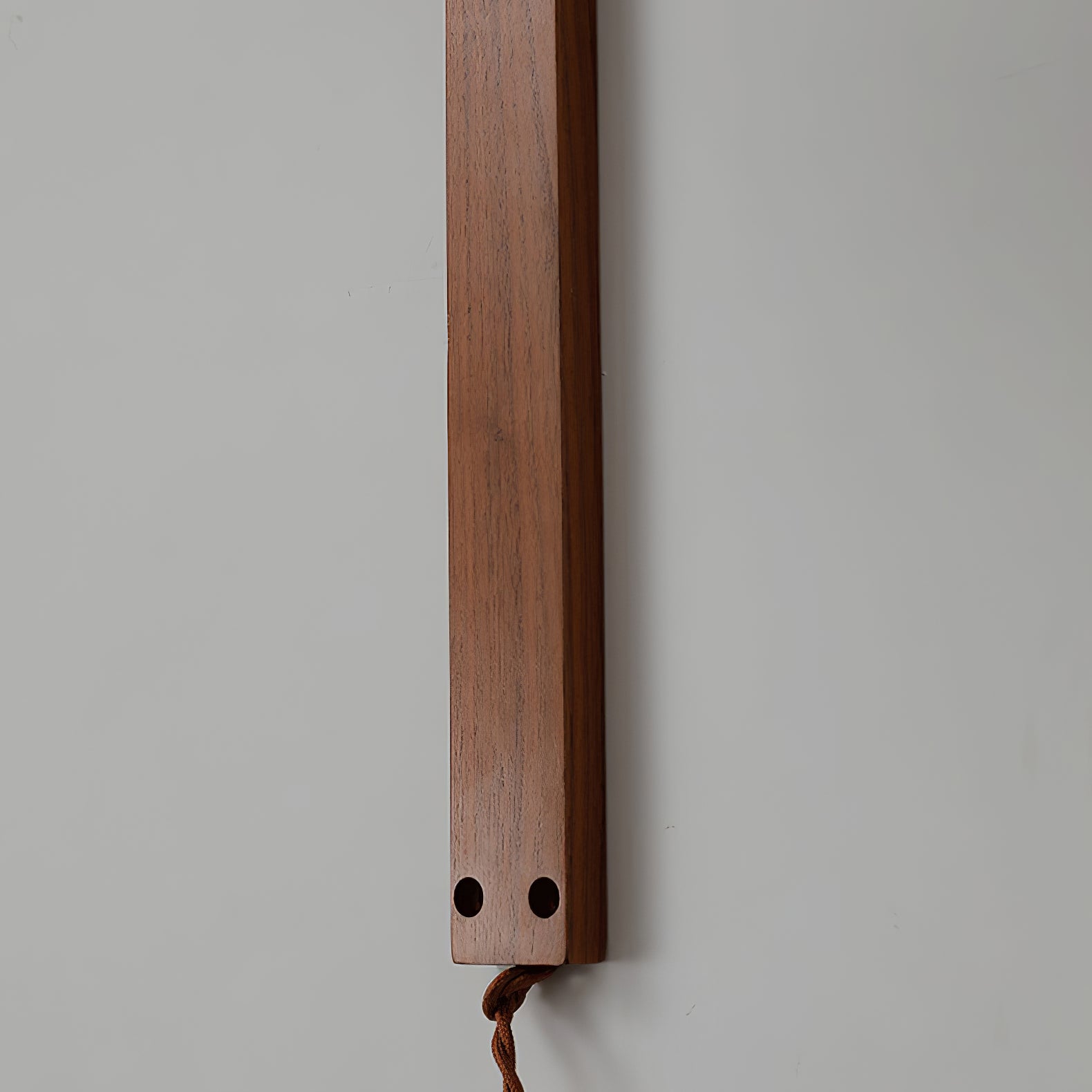 Curved Walnut Ceramic Wall Light