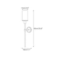 Load image into Gallery viewer, Cylinder Torch Alabaster Wall Sconce
