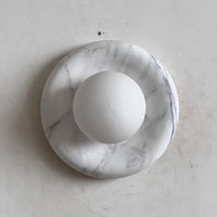 Orli White Marble Sconce – detail 22