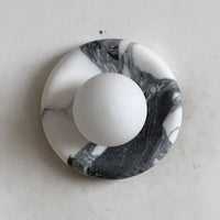 Orli White Marble Sconce – detail 23