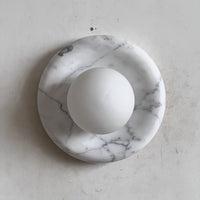 Orli White Marble Sconce – detail 24