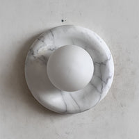 Orli White Marble Sconce – detail 25