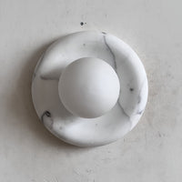 Orli White Marble Sconce – detail 27
