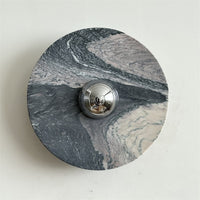 Calacatta Round Marble Wall Sconce