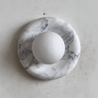 Orli White Marble Sconce – detail 30
