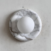 Orli White Marble Sconce – detail 31