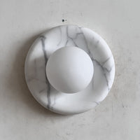 Orli White Marble Sconce – detail 37