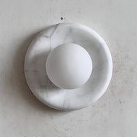 Orli White Marble Sconce – detail 38