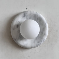 Orli White Marble Sconce – detail 40