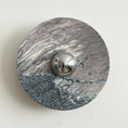 Load image into Gallery viewer, Calacatta Round Marble Wall Sconce
