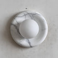 Load image into Gallery viewer, Orli White Marble Sconce
