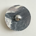 Load image into Gallery viewer, Calacatta Round Marble Wall Sconce
