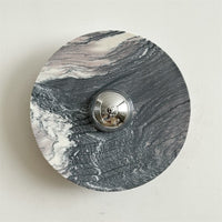 Calacatta Round Marble Wall Sconce